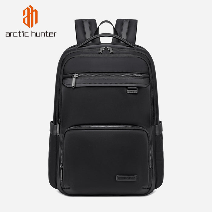 Arctic Hunter 15.6 Inches Laptop Backpack | Water Resistant | Polyester Fabric - B00807-BLK -BUILDMATE-