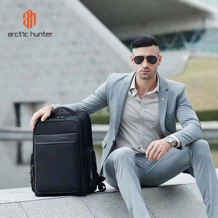 Arctic Hunter Splashproof Backpack | 17'  Laptop Backpack | Travel Backpacks | Multifunction Backbag |  Mochilas Bags -B00544 -BUILDMATE-
