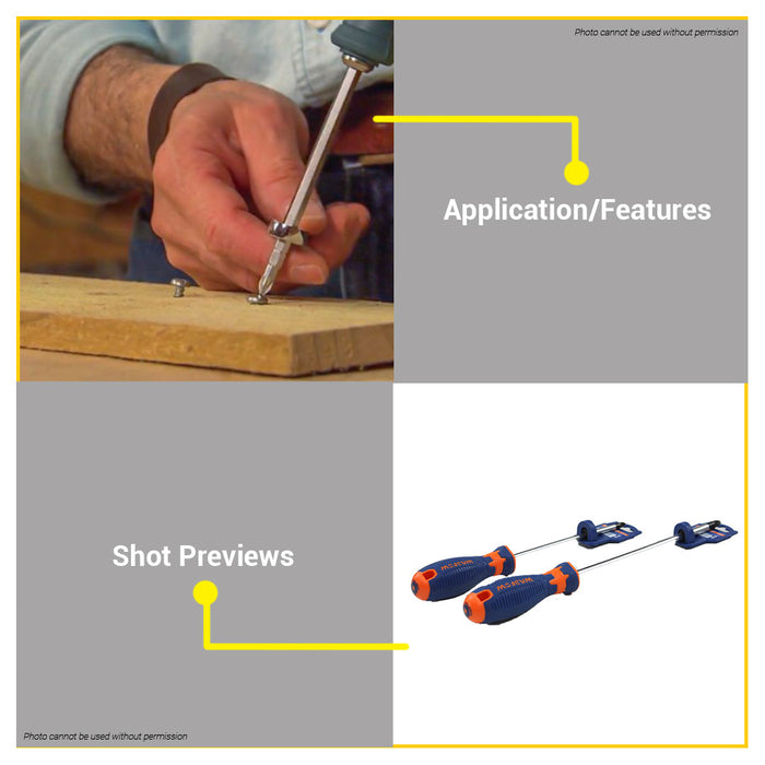 WADFOW Slotted & Phillips Screwdrivers 38mm | 100mm | 150mm | 200mm [SOLD PER PIECE] •BUILDMATE• WHT