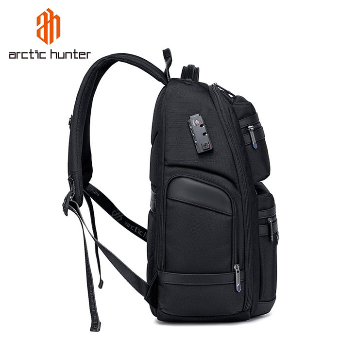 Arctic Hunter Premium Business Travel Backpack | Light Weight | 15.6″ Laptop Fittable | Water Repellant Material -B00682 -BUILDMATE-