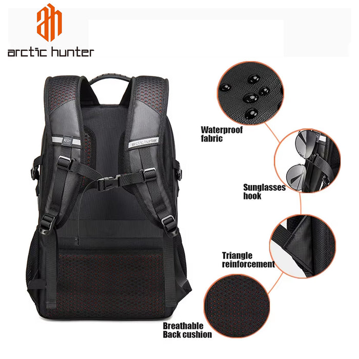 Arctic Hunter Large Capacity | Business Backpack | Notebook 15.6 Inch | Computer Backpack | B00387 -BUILDMATE-