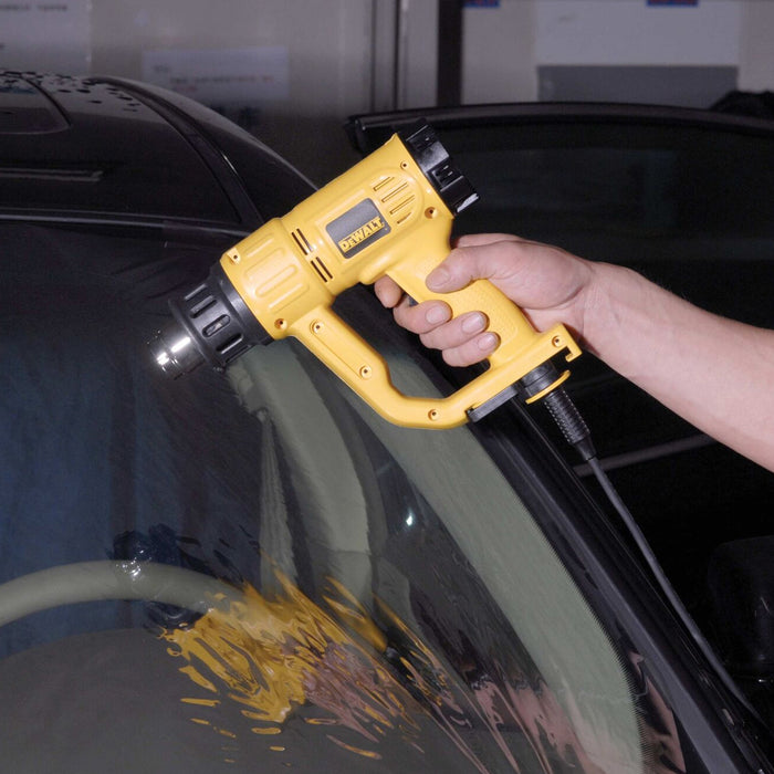 BUILDMATE x DEWALT 1800W Analog Heat Gun | 50–600°C, 250/450 L/min, Includes Cone & Fishtail Nozzles D26411-B1