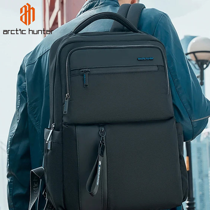 Arctic Hunter 15.6" Laptop Travel Business Backpacks | Large Capacity | School Student Bag | Male Luxury Luggage | Tote Bags -B00477 -BUILDMATE