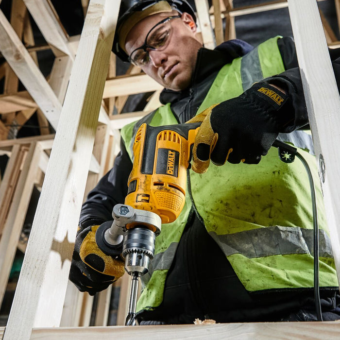 BUILDMATE x DEWALT 650W 13mm Percussion Drill Kit | 47,600 BPM, Variable Speed, Hard Case + Bits DWD024K-B1