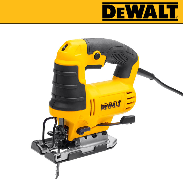 BUILDMATE x DEWALT 650W Portable Jigsaw | 500–3200 SPM, 20mm Stroke, 45° Bevel, 85mm Wood Cut DWE349-B1