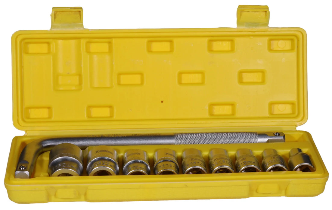 PowerHouse 10pcs 1/2 Drive Socket Wrench Set  PH-SWS12-10SET PHHT