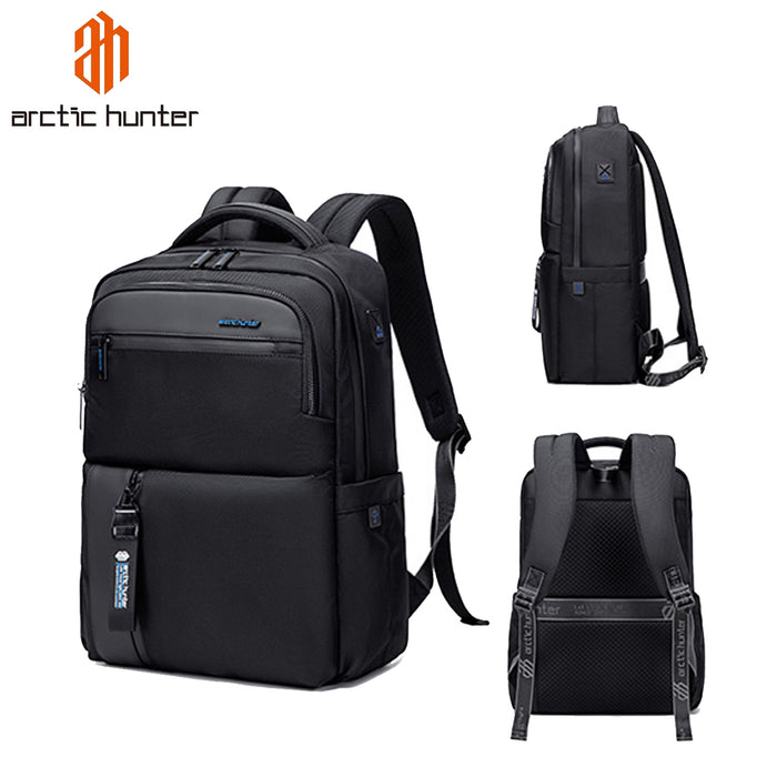 Arctic Hunter 15.6" Laptop Travel Business Backpacks | Large Capacity | School Student Bag | Male Luxury Luggage | Tote Bags -B00477 -BUILDMATE