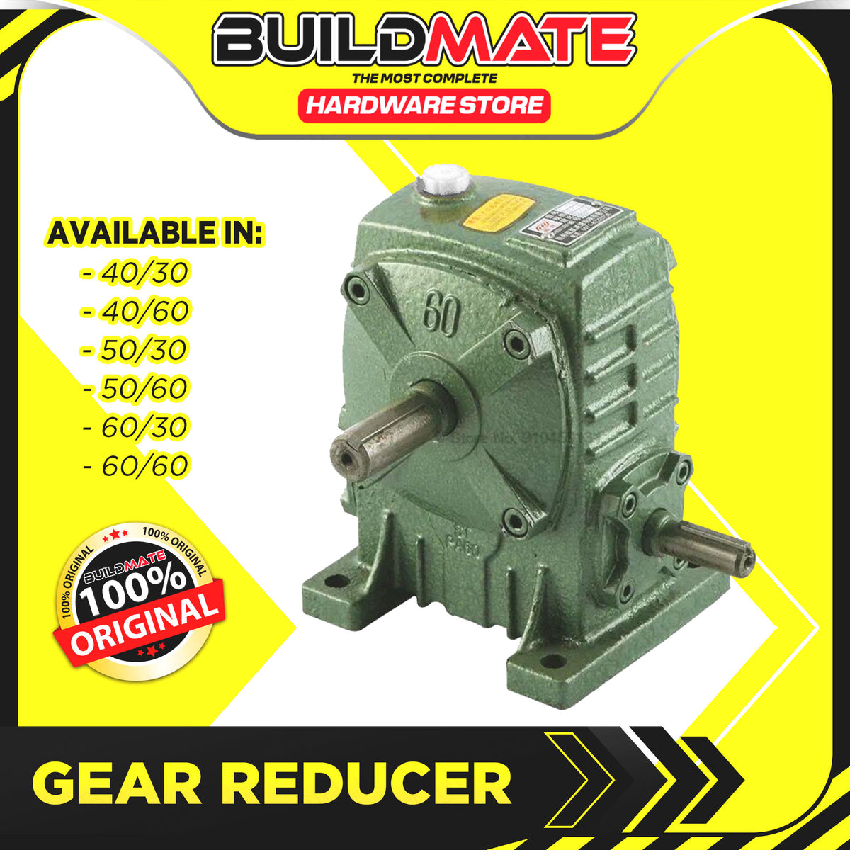 gear reducer gearbox BUILDMATE Mega Worm Gear Speed Reducer Gear Box for Industrial Machine —  Buildmate