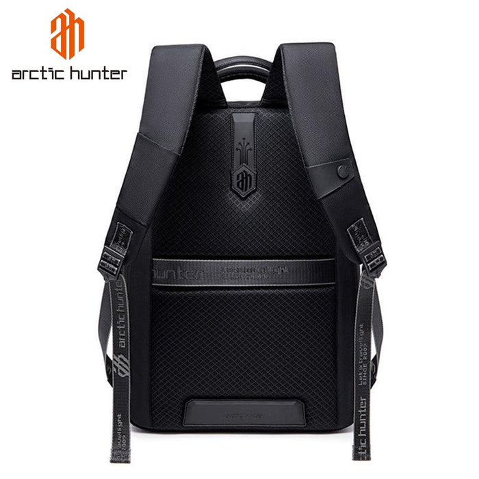 Arctic Hunter High-end Business Backpack | Can Expand Large-Capacity | Business Travel Computer Bag | Waterproof | Multi-functional -B00477 -BUILDMATE-