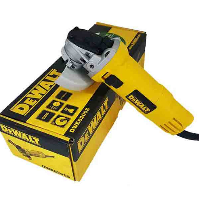 BUILDMATE x DEWALT 850W Angle Grinder | 100mm, 12,000 RPM, M10 Spindle, Slide Switch DWE8200S-B1