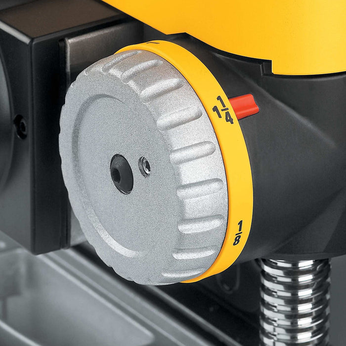 BUILDMATE x DEWALT 1800W 13" Thickness Planer | 3-Blade, 3mm DOC, Heavy-Duty Bench Tool DW735-B1