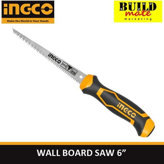 BUILDMATE Ingco Wall Board Saw 6" Inch Wallboard Saw Jab Saw Panel Saw Hand Saw Tool - IHT