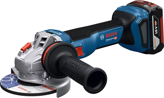 BOSCH Brushless Cordless 6 Speed Angle Grinder GWS 18V-11 S KIT AND SOLO BLC