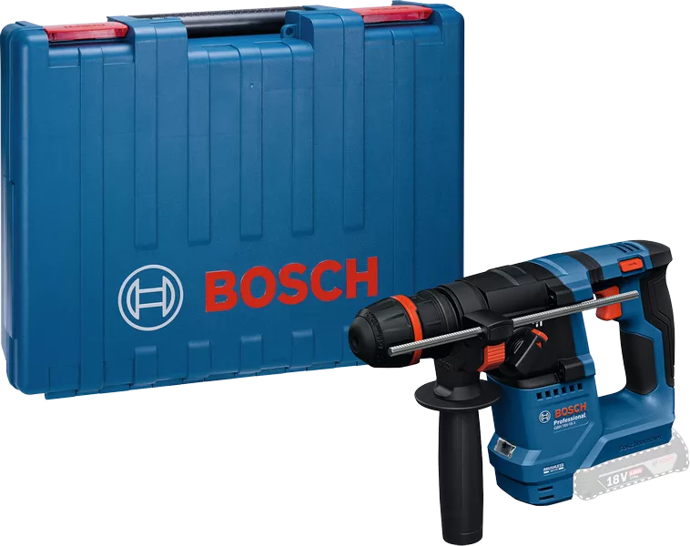 [SOLO] BOSCH 18V-18 X/ 18V-22 X Cordless Rotary Hammer SDS Plus with One Chuck with Case UNIT ONLY