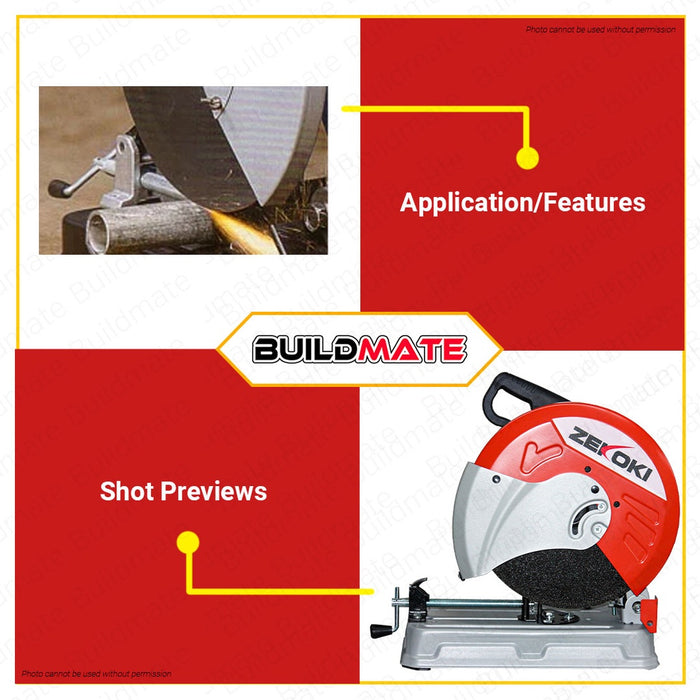 ZEKOKI Chop Saw Cut Off Machine 2100W 355mm ZKK-3550LS •NEW ARRIVAL!•