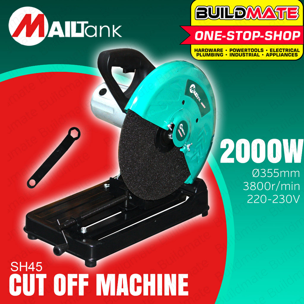FLASH DEAL! MAILTANK Chop Saw Cut Off Machine Ø355mm 2000W SH45 •BUILD ...