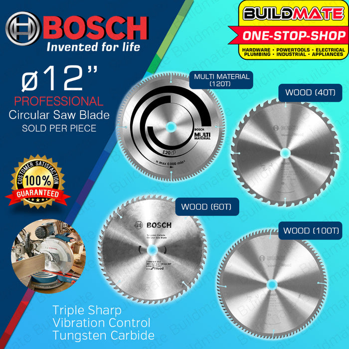 Bosch 1x EXPERT Wood Corded Circular Saw Blade For Miter Saws (for