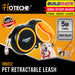 BUILDMATE Hotche 30kg/5m Pet Retractable Leash Adjustable Telescopic Traction Hand Hold Rope 189012