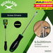 BUILDMATE Nicholson Flat Screwdriver 6.5 x 150MM | 200MM Magnetic Slotted Flathead Repair Hand Tools