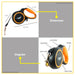 BUILDMATE Hotche 30kg/5m Pet Retractable Leash Adjustable Telescopic Traction Hand Hold Rope 189012