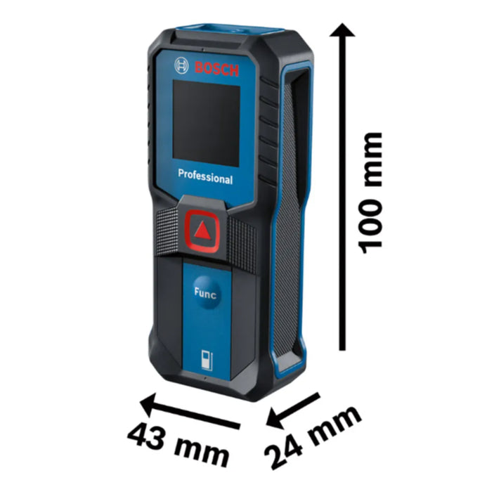 BUILDMATE Bosch Laser Measure Meter Detector Portable Distance Measuring Tool Unit GLM 30-23 - BMT