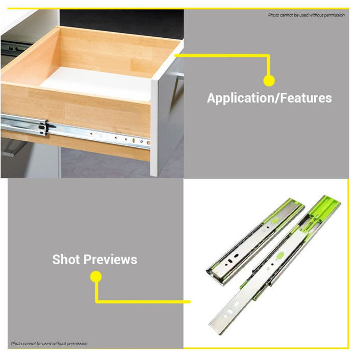 Illustration of Soft Close Drawer Slides Repair