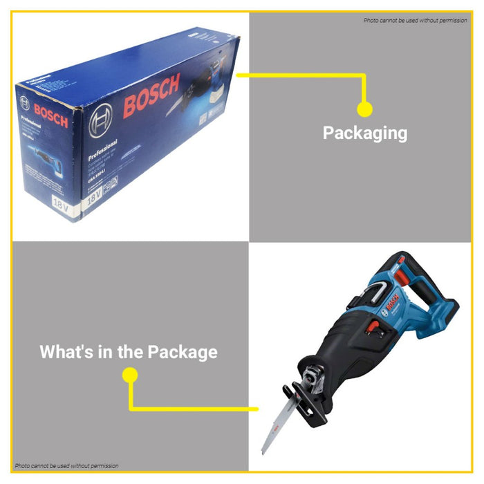 BUILDMATE Bosch Cordless 18V Reciprocating Saw Wood Metal Cutting SOLO GSA 185-LI 06016C00L0 • BPT