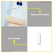 BUILDMATE Ingco 4" Inch 100mm Roller Cover Inner Wall Cylinder Brush Painting Tool HRC0510007 • IHT