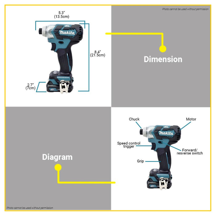 Makita 12v impact driver hotsell