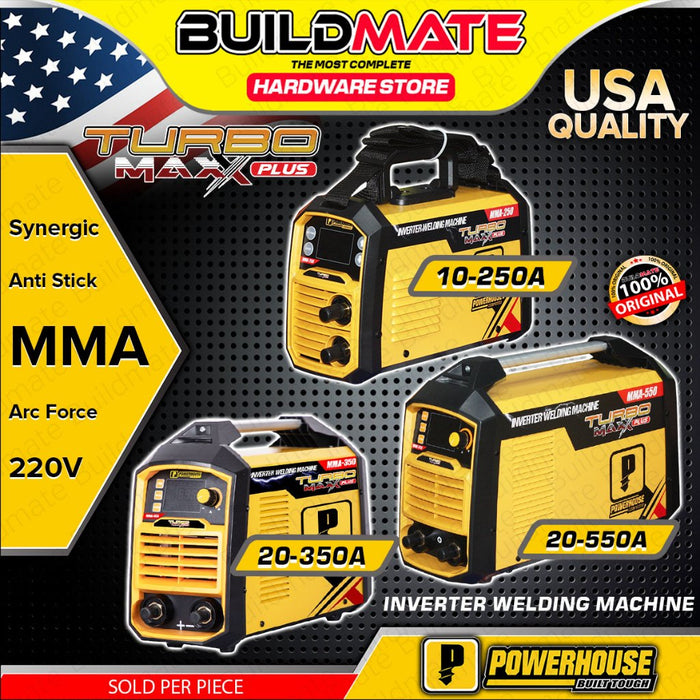 POWERHOUSE Turbomaxx Synergic Inverter Type 250A - 550A Industrial Welding Machine - PHWM
