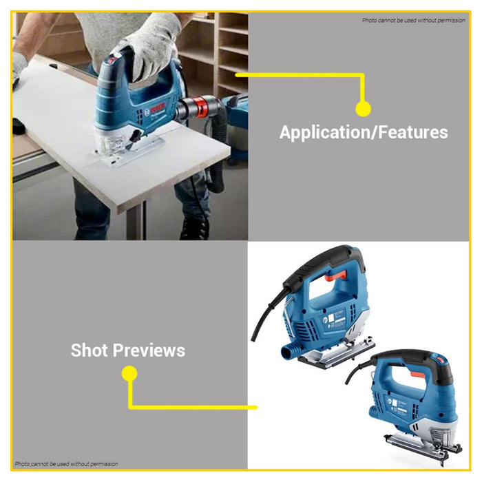 BOSCH Electric Jigsaw 500W / 520W Wood Cutter Cutting Woodworking GST 700 / GST 750 •BUILDMATE• COC
