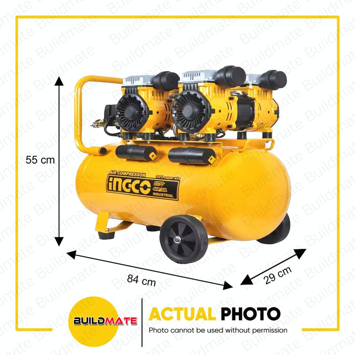BUILDMATE Ingco Air Compressor 4HP SUPER SELECT Oil Less Auto Tire Pump Car Inflator ACS224501P IPT