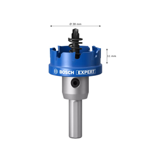 BUILDMATE Bosch Expert Hole Saws Precision for Sheet Metal Carbide Cutting Holes 2608901421 - BAX