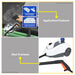 BUILDMATE Wadfow Electric Steam Cleaner 1800W Handheld Steam Vapor Sanitizer Power Cleaning Machine With Waterproof Switch WSC1515 - WPT