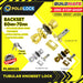 BUILDMATE Pololock Tubular Knobset Entrance Doorknob Keyed Entry Door Lock Twist Type w/ Key PL88025