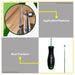 BUILDMATE Nicholson Flat Screwdriver 6.5 x 150MM | 200MM Magnetic Slotted Flathead Repair Hand Tools