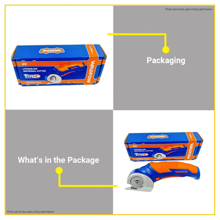 BUILDMATE Wadfow 4V Li-Ion Universal Cutter Charging via USB type-C cable WWUP1504 - WCPT