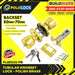 BUILDMATE Pololock Tubular Knobset Entrance Doorknob Keyed Entry Door Lock Twist Type w/ Key PL88025