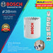 BUILDMATE Bosch bi-metal hole saw 16mm–38mm for metal and wood cutting, compatible with impact drills