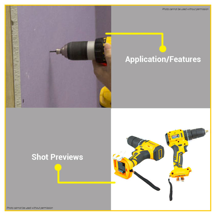 BUILDMATE Powerhouse 20V 13mm Cordless Impact Drill Diver BRUSHLESS MOTOR Hammer Wood Drilling Barena Power Tools for Masonry Concrete DIY (with Battery & Charger) PH-20V-WLPRO13MM-IMPACT-XBL  - PHPT
