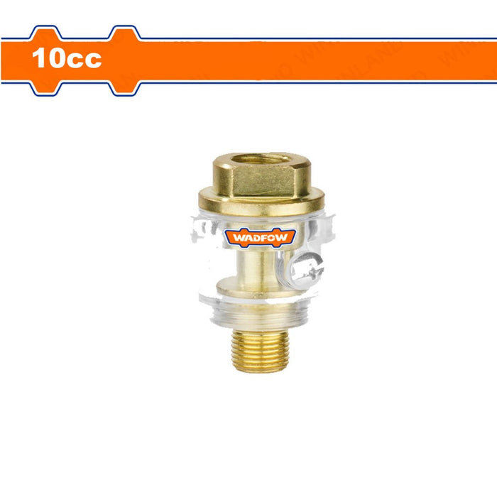 BUILDMATE Wadfow 1/4" Inch Lubricating Oil Head 10cc WEQ1601 - WHT