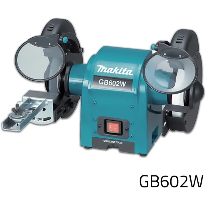BUILDMATE Makita Bench Grinder 250W with Grinding Wheel 6" Inches Polishing Grinding Machine 1/3 HP GB602W