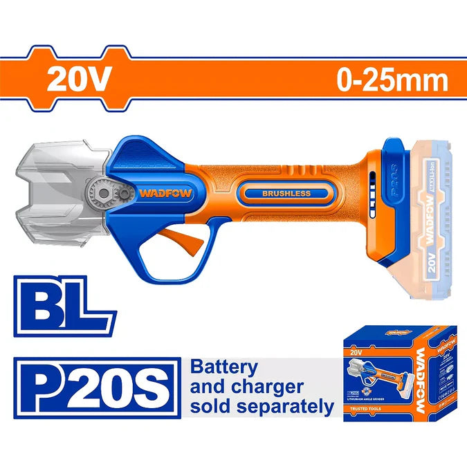 WADFOW P20S/20V Brushless Motor Lithium-Ion Cordless Gauge Straight Shear WJFP525 WCPT