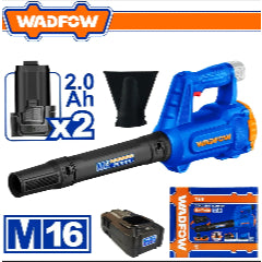 Buildmate x WADFOW 16V Cordless Blower High Air Speed Portable Cleaner WBLP16182 WCPT