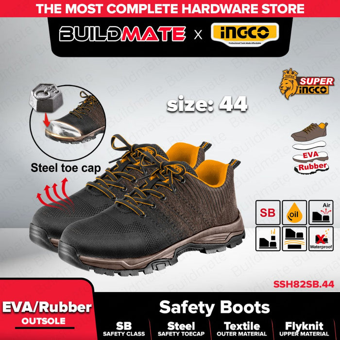Buildmate x ING Safety Boots SSH82SB | Steel Toe, Flyknit Upper, EVA/Rubber Sole, SB IHT