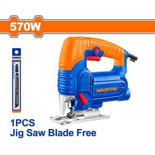 Buildmate x WADFOW Jig Saw 570W 220V Variable Speed Wood 65mm Steel 8mm WPT
