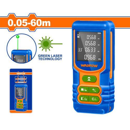 Buildmate x WADFOW Laser Distance Detector 60M Green ±2mm Measurement WDL1526 WPT