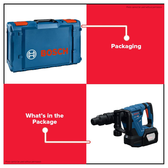 Buildmate x BOSCH GSH 18V-5 Cordless Demolition Hammer SDS Max 8.5J 0611918280 BLC