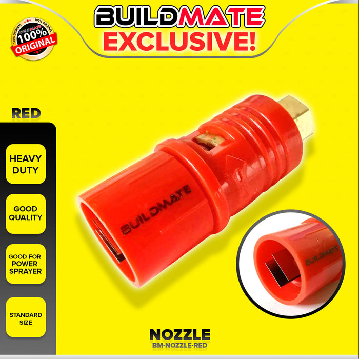 BUILDMATE Brand High Pressure Nozzle RED / YELLOW / Blue Car Power Sprayer Pressure Washer Hose Nozzle Tip Coupling Adapter SOLD PER PIECE