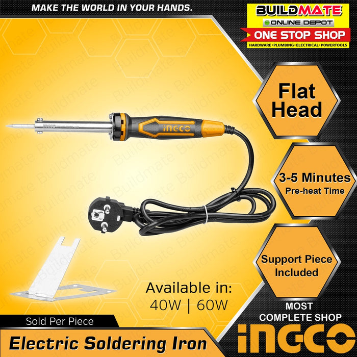 BUILDMATE Ingco Electric Soldering Iron 45W 60W 100W Adjustable Te — Buildmate